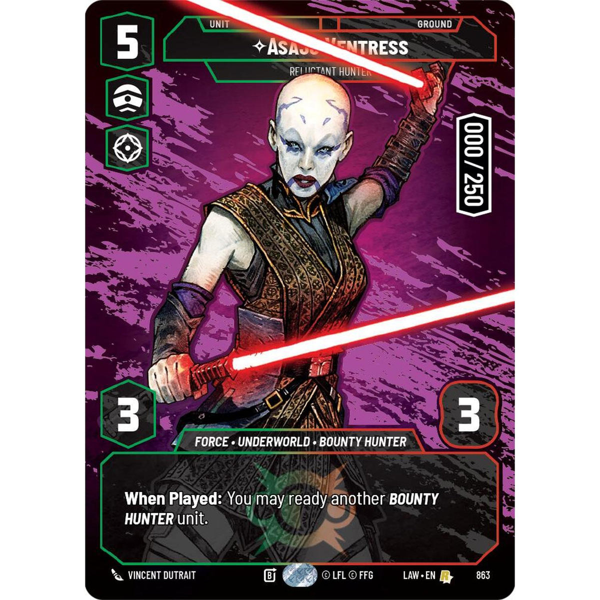 Sports Asajj Ventress - Reluctant Hunter (Serialized) (863) (863) [A Lawless Time]