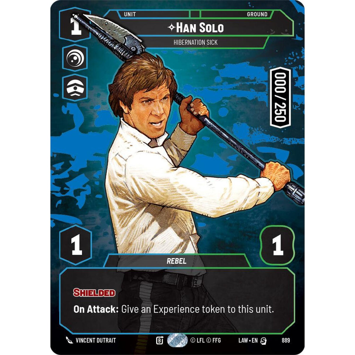 Sports Han Solo - Hibernation Sick (Serialized) (889) (889) [A Lawless Time]