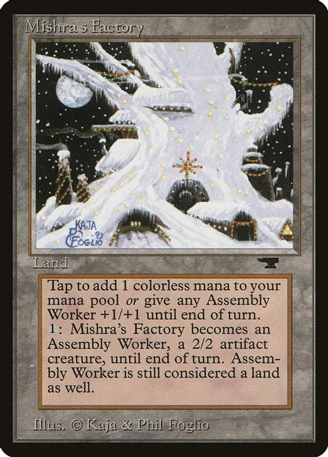 Magic The Gathering Mishra'S Factory (Winter) - Antiquities (Atq)