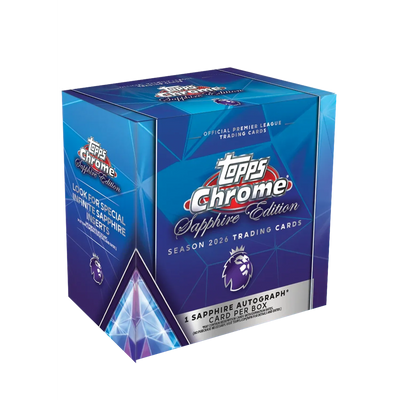 Soccer Topps 2026 Topps Chrome Premier League Epl Soccer Sapphire Edition Box