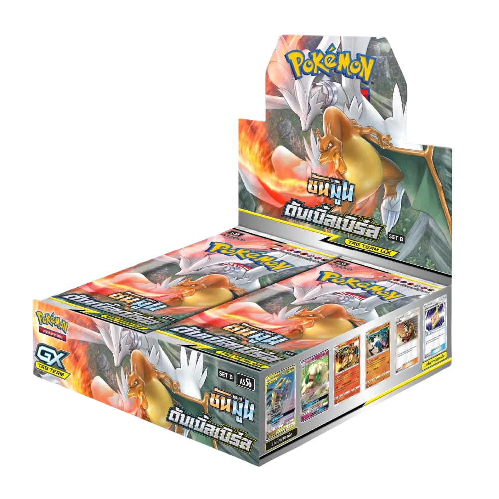 Pokémon Double Burst Thai Booster Box - Charizard Reshiram