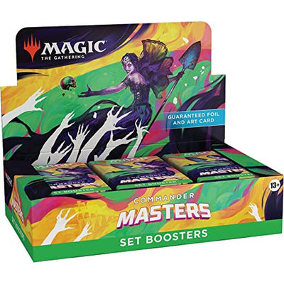 Magic The Gathering Magic The Gathering: Commander Masters Set Booster Box - 24 Packs (360 Magic Cards)