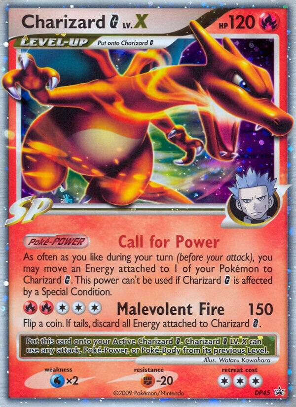 Pokémon Charizard G Lv.X - Dp45 - Diamond And Pearl Promos (Pr)