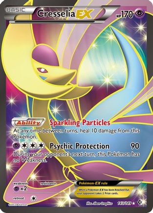 Pokémon Cresselia EX (Full Art) (143/149) - Boundaries Crossed Holofoil