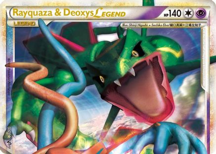 Pokémon Rayquaza & Deoxys Legend (Top) (89/90) - Undaunted Holofoil