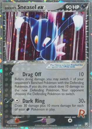 Pokémon Rocket'S Sneasel EX (103/109) - Team Rocket Returns Holofoil