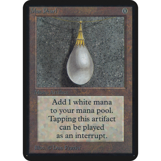 Magic The Gathering Mox Pearl [Limited Edition Alpha]