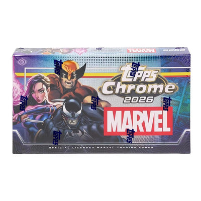 Sports Topps 2026 Topps Marvel Comics Chrome Hobby Box