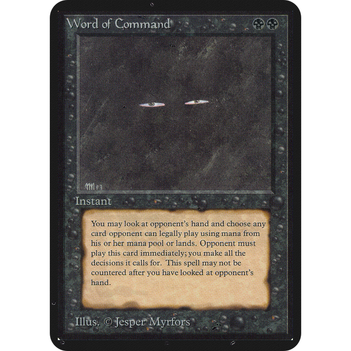 Word Of Command [Limited Edition Alpha]