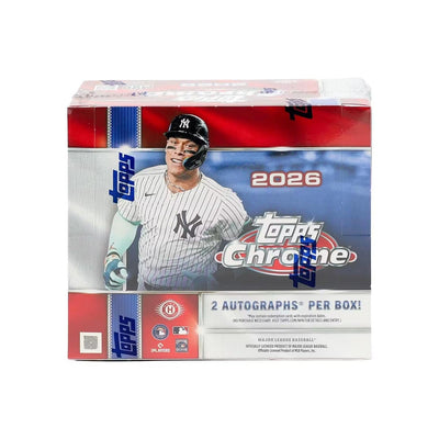 Baseball Topps 2026 Topps Chrome Baseball Hobby Jumbo Box