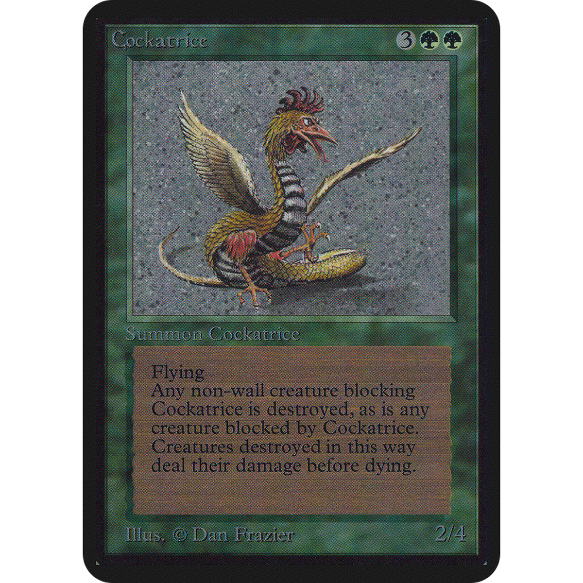 Magic The Gathering Cockatrice [Limited Edition Alpha]