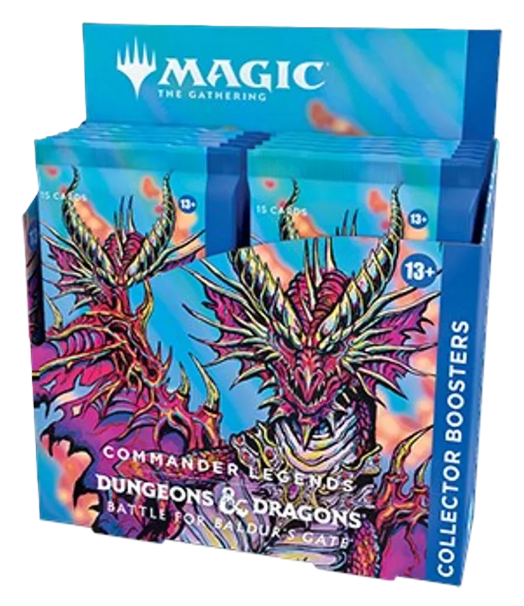 Magic The Gathering Commander Legends: Battle For Baldur'S Gate - Collector Booster Box