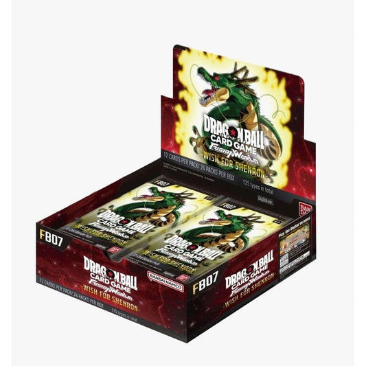 Dragon Ball Dragon Ball Fusion World: Fb07 Wish For Shenron Booster Box