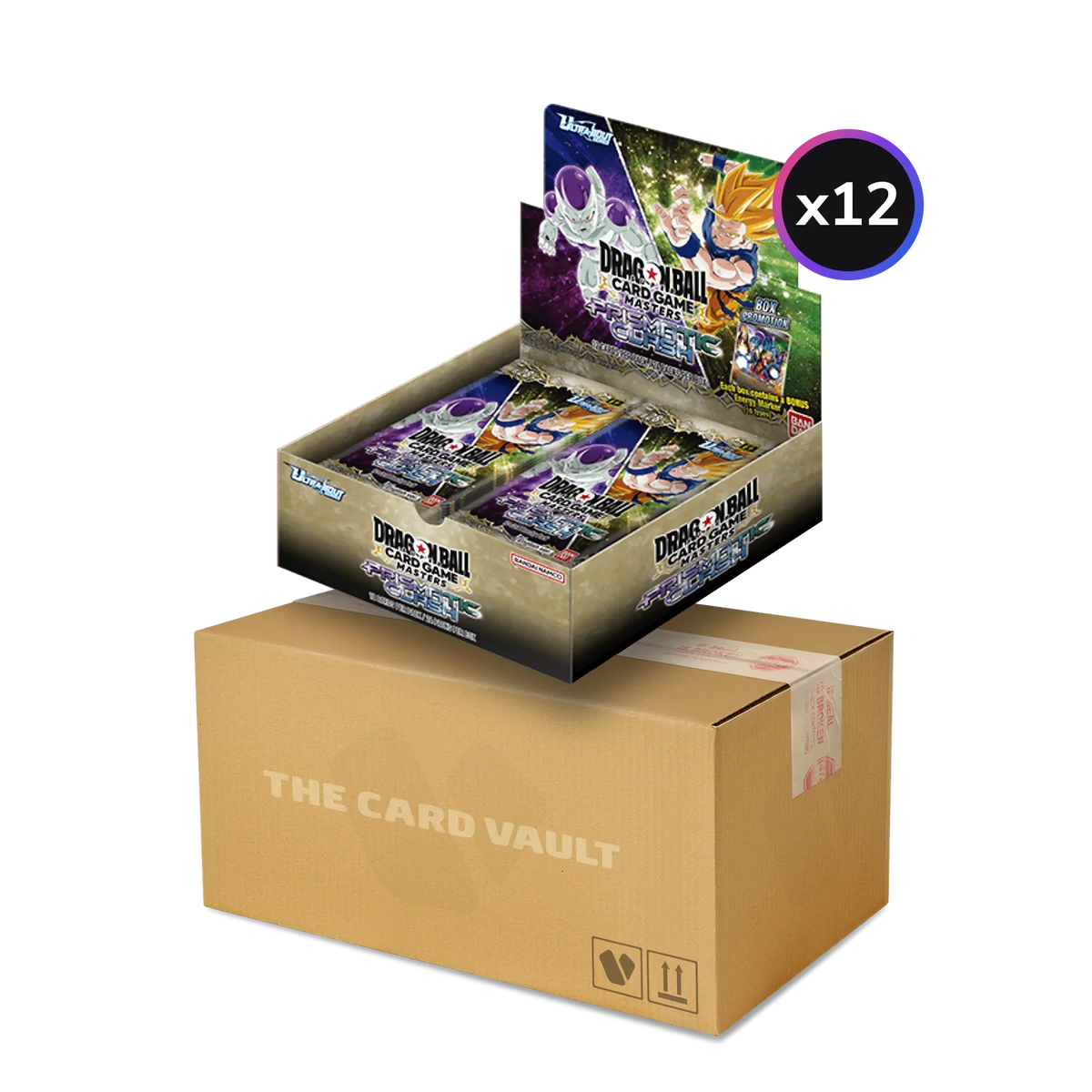 Pokémon Dragon Ball Super Cg Masters - Ultra-Bout Series Set 01 - Prismatic Clash (B28) - Display Case (12x Booster Boxes)