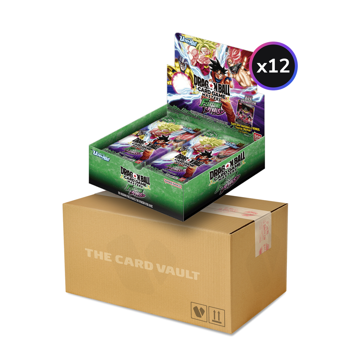 Pokémon Dragon Ball Super Cg Masters - Ultra-Bout Series Set 02 - Fearsome Rivals (B29) - Display Case (12x Booster Boxes)