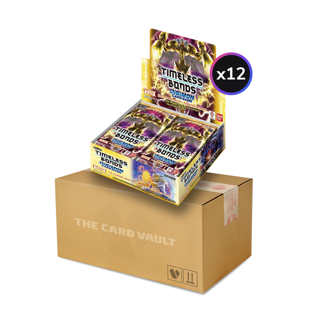 Pokémon Digimon Card Game - Timeless Bonds (Bt26) - Display Case (12x Booster Boxes)