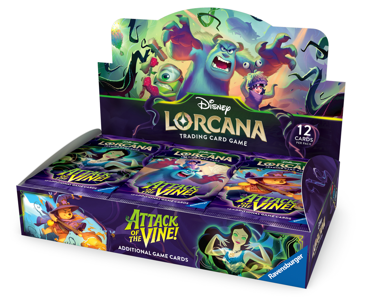 Pokémon Disney - Lorcana TCG - Attack Of The Vine! - Booster Box (24x Packs)