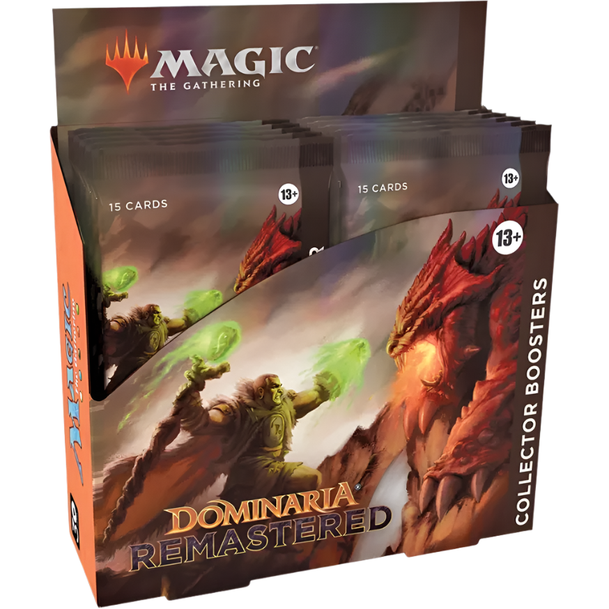 Magic The Gathering Dominaria Remastered Collector Booster Box