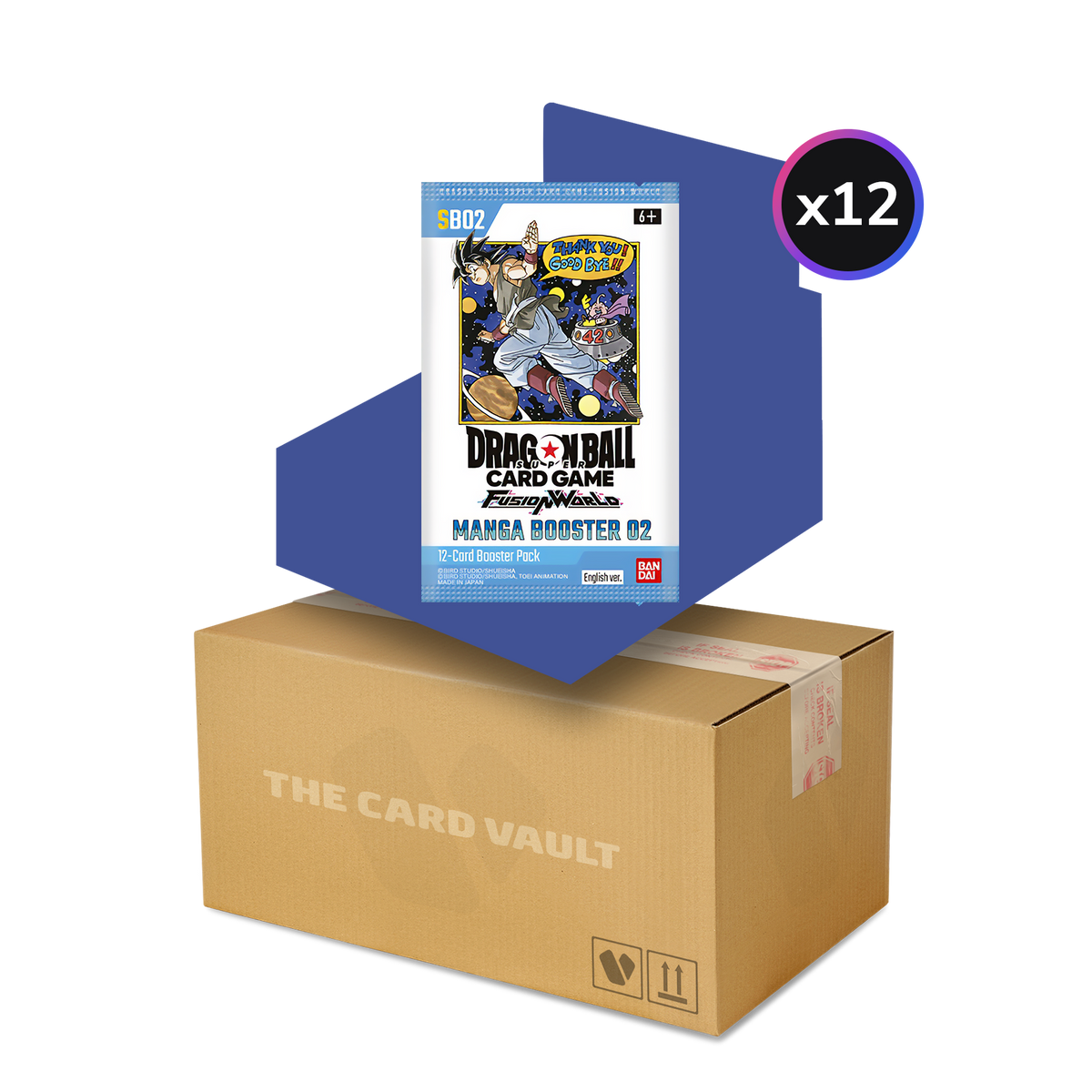 Pokémon Dragon Ball Super Cg Fusion World - Manga Booster (Sb02) - Display Case (12x Booster Boxes)