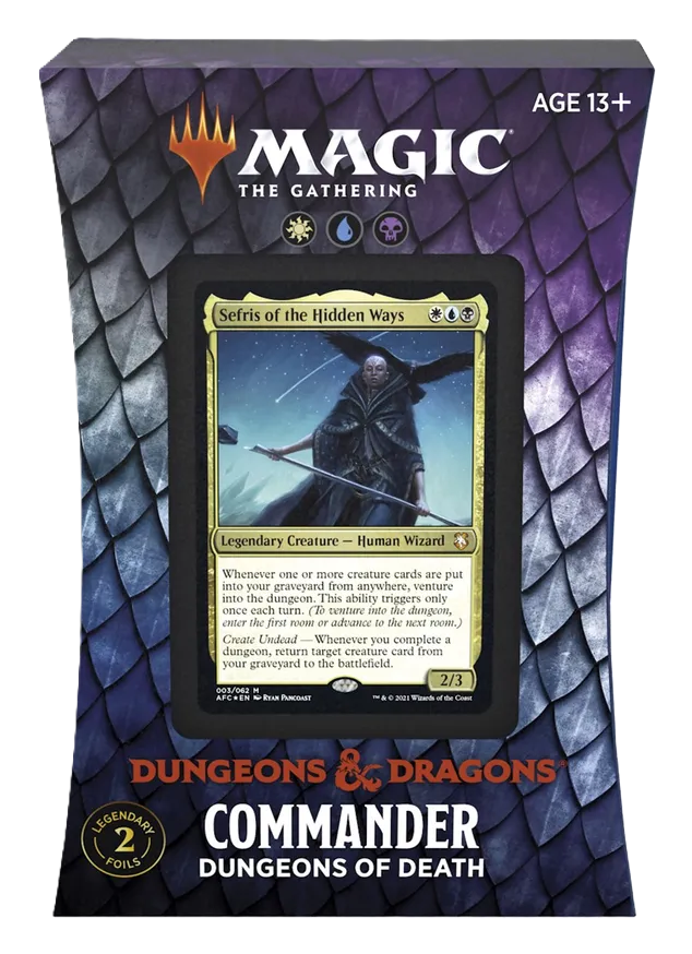 Magic The Gathering Adventures In The Forgotten Realms Commander Deck