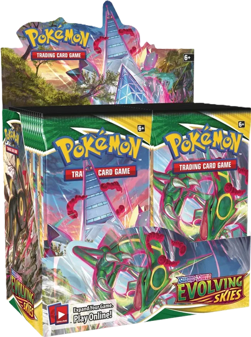 Sword & Shield - Evolving Skies Booster Box (Cassius Marsh Stream Only)