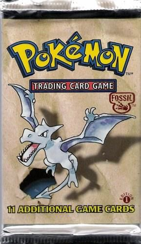 Pokémon Fossil Booster Pack [1st Edition]