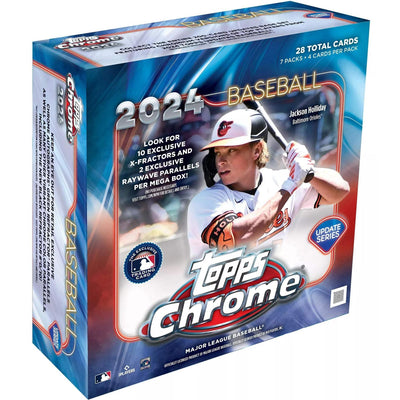 Baseball Topps 2024 Topps Chrome Baseball Mega Box
