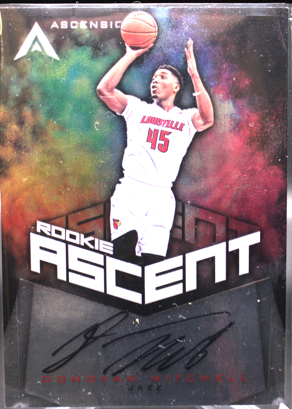 Basketball Panini 2017-18 Panini Ascension - Donovan Mitchell Asc-Don - Rookie Ascent Auto /299