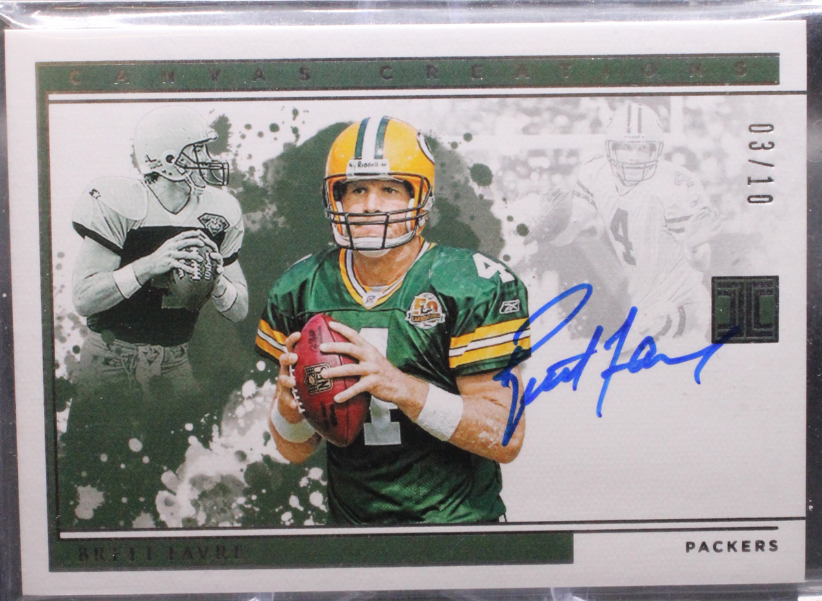 Sports Panini 2020 Panini Impeccable Football - Brett Favre Cc-Bf - Canvas Creations /10
