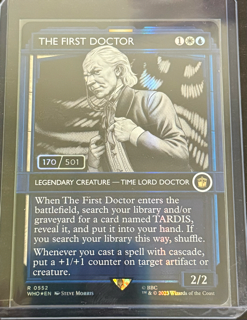Magic The Gathering The First Doctor (Serial Numbered) - Universes Beyond: Doctor Who (Who)