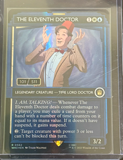 Magic The Gathering The Eleventh Doctor (Serial Numbered) - Universes Beyond: Doctor Who (Who)