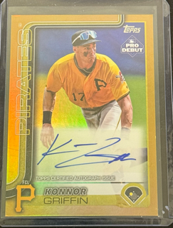 Baseball Topps 2025 Topps Pro Debut - Konnor Griffin Pd-32 - Gold Auto /50