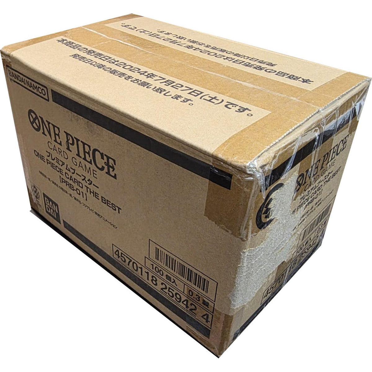 One Piece TCG One Piece: Premium Booster The Best Japanese Prb-01 Sealed Case (Clear Tape)