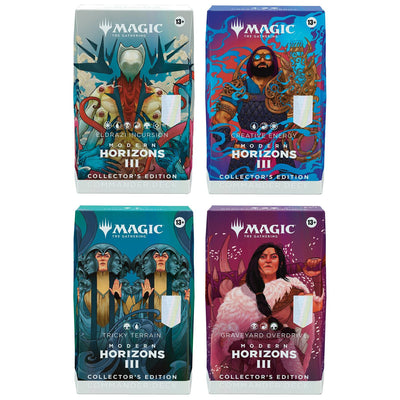 Magic The Gathering Magic The Gathering: Modern Horizons 3: Commander Deck - Collector Edition Set Of 4