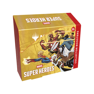 Magic: The Gathering - Universes Beyond - Marvel Super Heroes - Collector Booster Box (12X Packs)