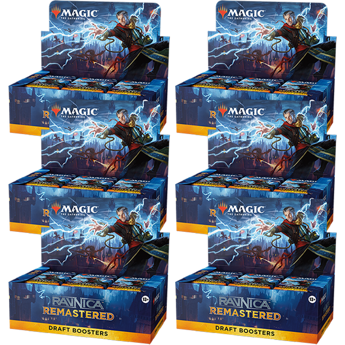 Magic The Gathering Magic The Gathering: Ravnica Remastered: Draft Booster Case - 6 Boxes