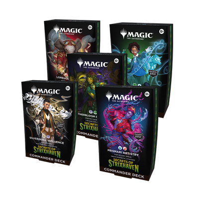 Magic The Gathering Magic: The Gathering - Secrets Of Strixhaven - Commander Deck - Bundle