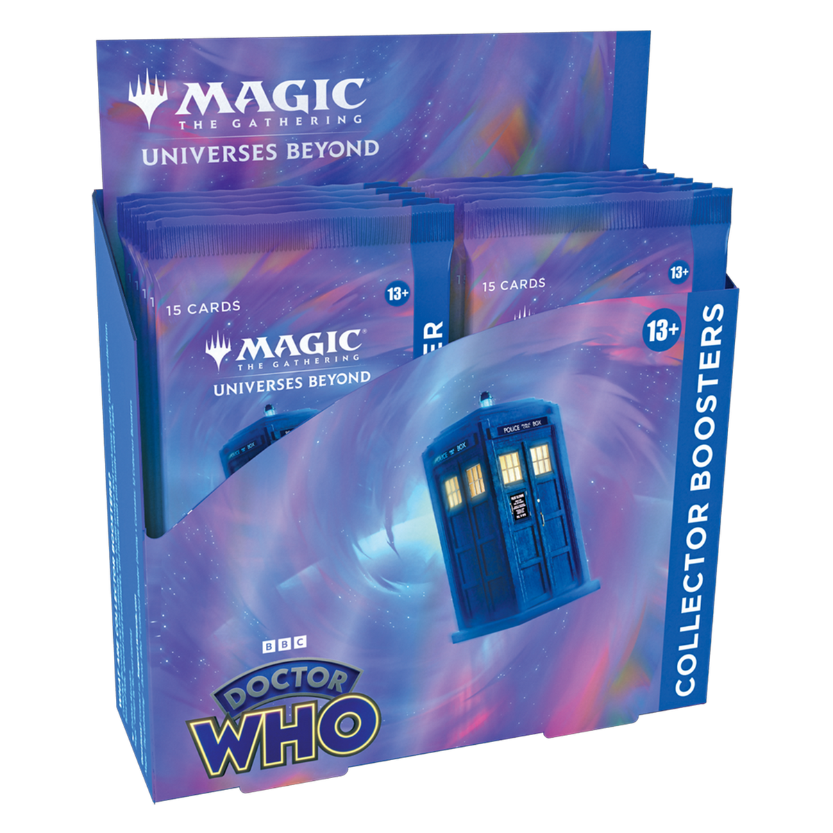 Magic The Gathering Magic The Gathering: Universes Beyond: Doctor Who Collector Booster Display