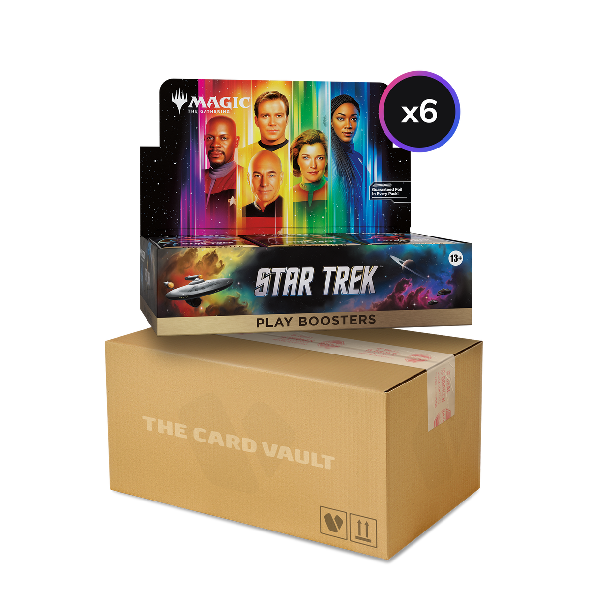 UFC MMA Magic: The Gathering - Star Trek - Display Case (6x Play Booster Boxes)