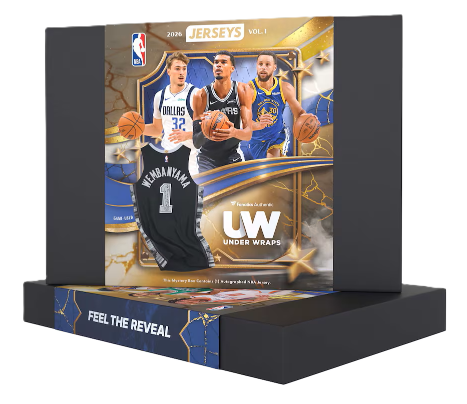 Basketball 2026 Fanatics Under Wraps NBA Jersey Volume-1 (Single Mystery Box)