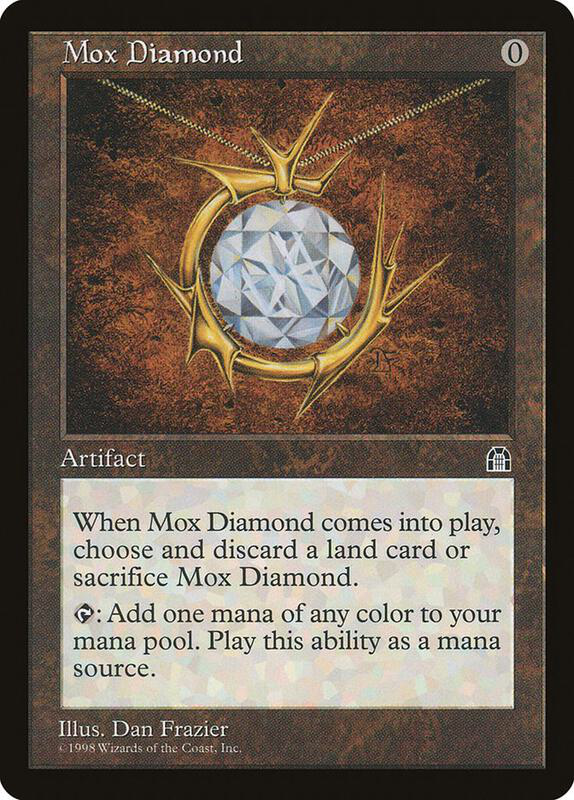 Magic The Gathering Mox Diamond - Stronghold (Sth)