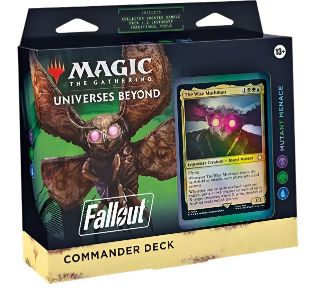 Magic The Gathering Universes Beyond: Fallout - Mutant Menace Commander Deck
