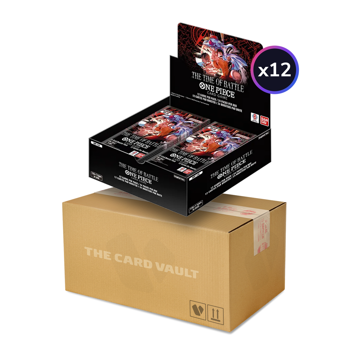 Pokémon One Piece TCG - The Time Of Battle (OP-16) - Display Case (12x Booster Boxes)