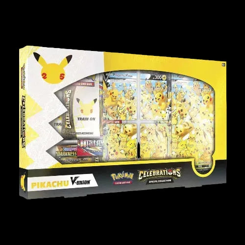 Pokémon Celebrations Pikachu V-Union Special Collection Box