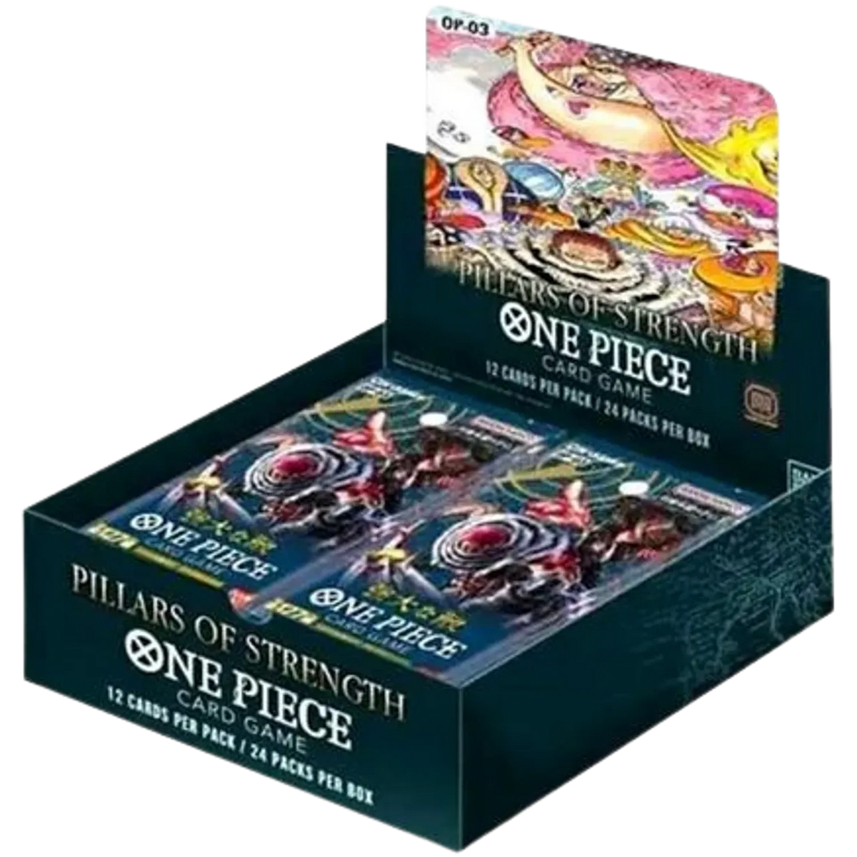 One Piece TCG One Piece: Pillars Of Strength Booster Box - Pillars Of Strength (Op03)
