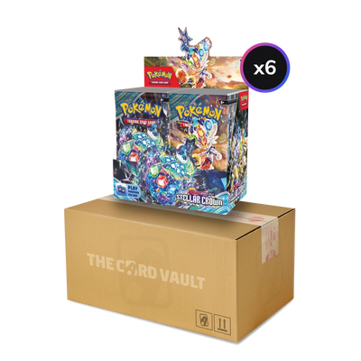 Pokemon TCG - Scarlet & Violet - Stellar Crown - Display Case (6X Booster Boxes)
