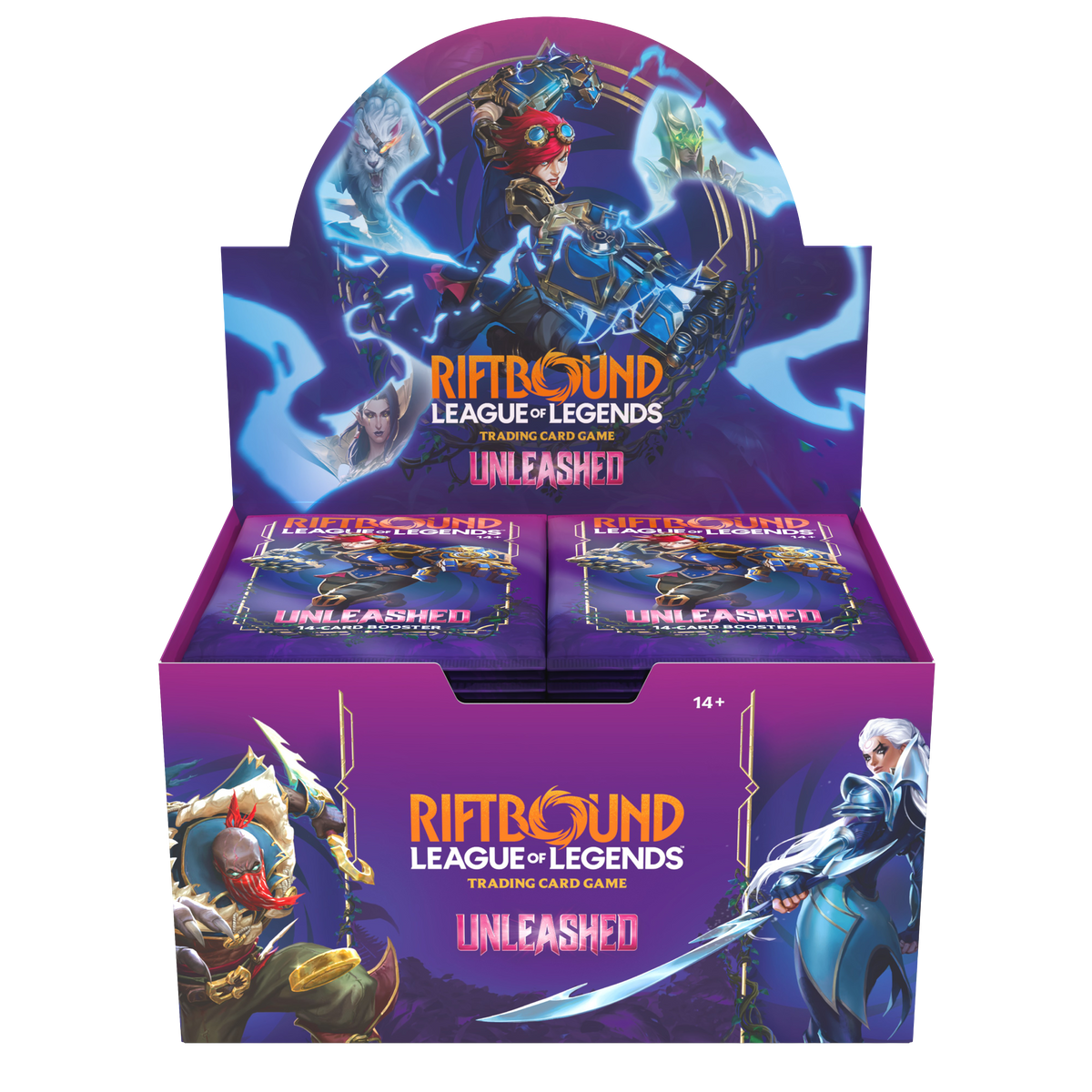 Pokémon Riftbound: League Of Legends TCG - Set 03 - Unleashed - Booster Box (24x Packs)