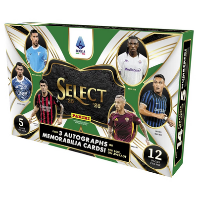 Soccer Panini 2025-26 Select Serie A Soccer Hobby Box