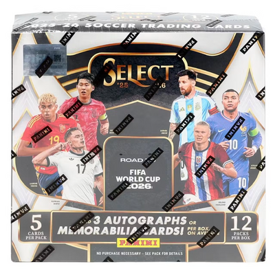 Soccer Panini 2025/26 Panini Select Road To Fifa World Cup Soccer Hobby Box