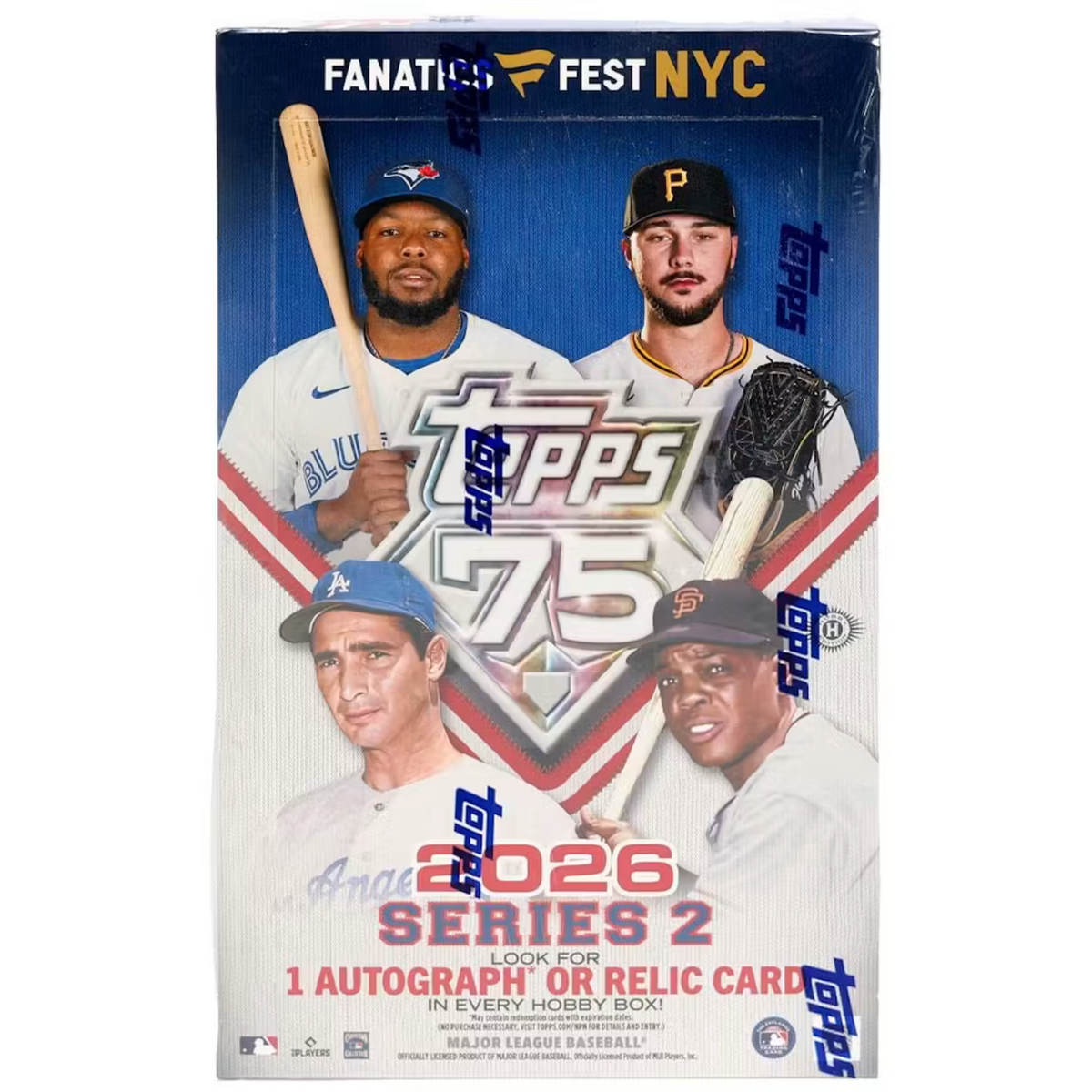 Baseball Topps 2026 Topps Series 2 Fanatics Fest Nyc Hobby Box